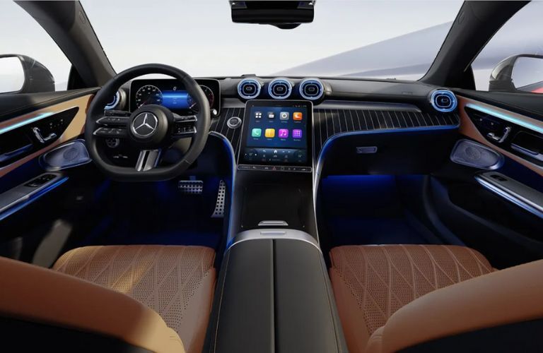 cockpit of the 2025 Mercedes-Benz CLE 300 4MATIC® Coupe