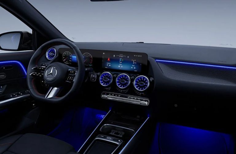 cockpit of the 2025 Mercedes-Benz GLA 250 4MATIC SUV
