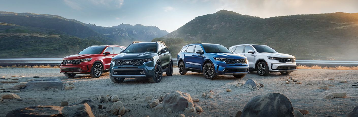 The 2023 Kia Sorento family
