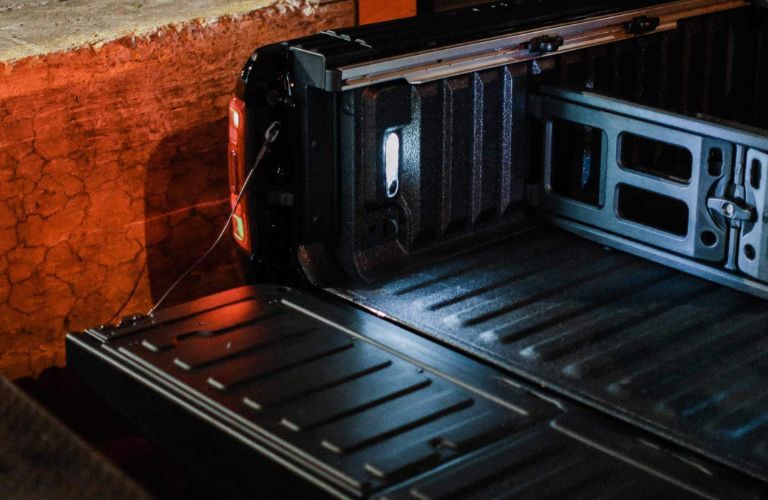 Cargo bed view of the 2023 Ram 1500