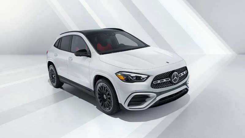 A front exterior view of the 2026 Mercedes-Benz GLA 250 4MATIC® SUV