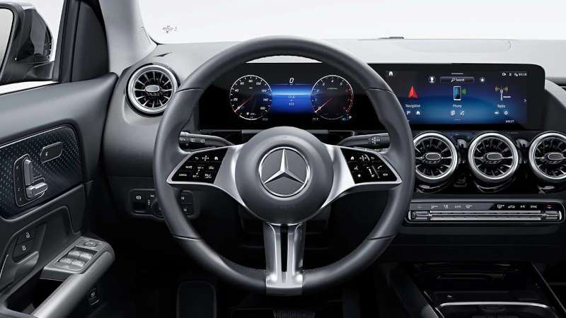 The controls and displays in the  2026 Mercedes-Benz GLA 250 4MATIC® SUV