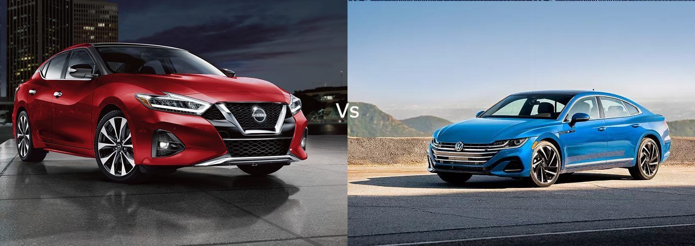 The 2023 Volkswagen Arteon vs the 2023 Nissan Maxima | Encinitas, CA