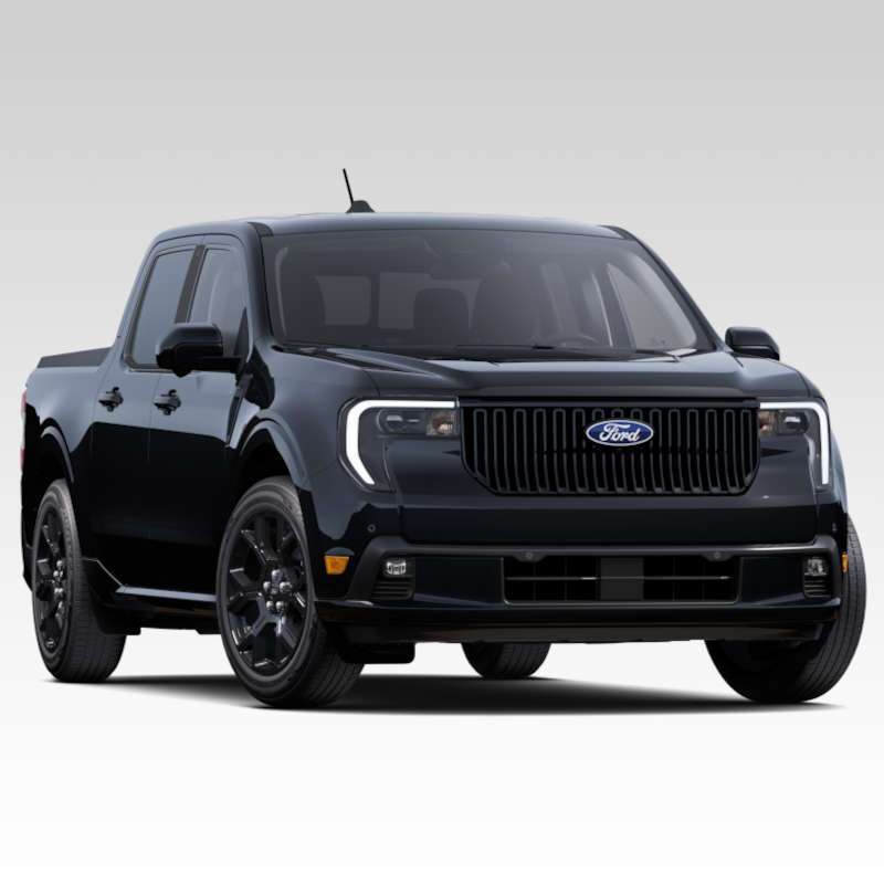 A front quarter exterior view of the 2026 Ford Maverick Lobo