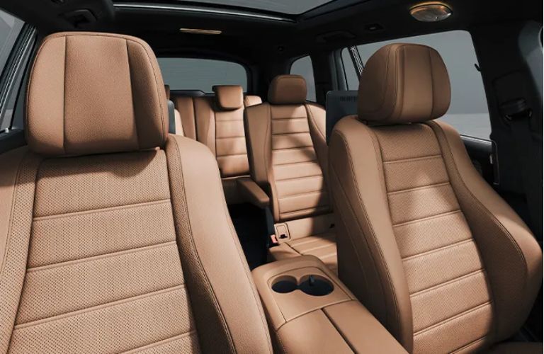 Luxurious seating of the 2024 Mercedes-Benz GLS