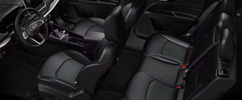 The luxurious seating in the 2025 Jeep Compass