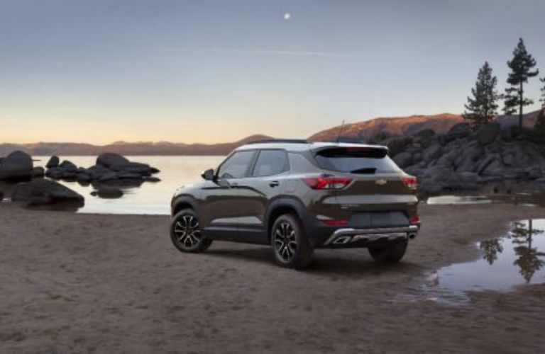 rear quarter view of a used Chevy