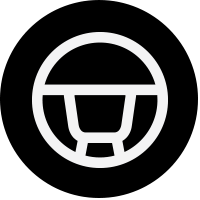 steering wheel icon