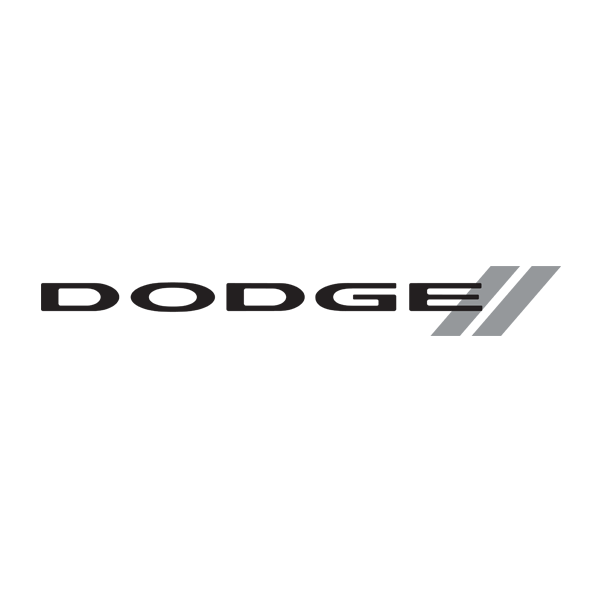Dodge flat black logo
