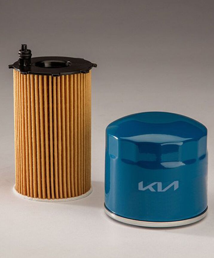 Genuine Kia Filter and Oil Change