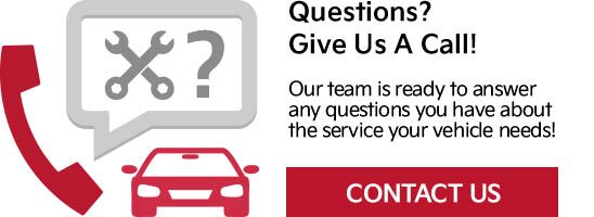 Our team is ready to answer any questions you have about the service your vehicle needs