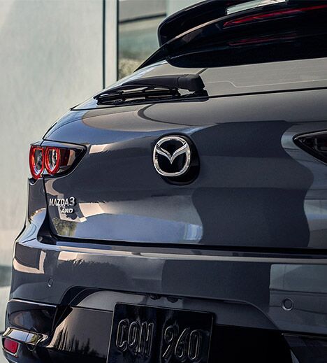 2023 Mazda3 Hatchback rear view