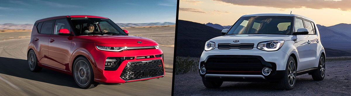 2020 Kia Soul vs 2019 Kia Soul