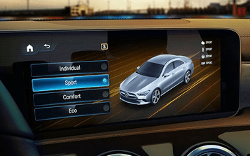Three modes, for your driving moods. Three modes, for your driving moods.
