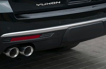 Dual Exhaust System With Dual Twin Polished Stainless Steel Tips Dual Exhaust System With Dual Twin Polished Stainless Steel Tips