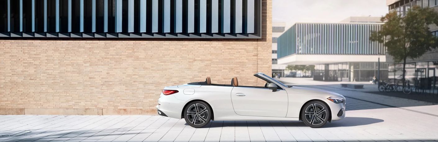 side view of the 2025 Mercedes-Benz CLE 450 4MATIC® Cabriolet