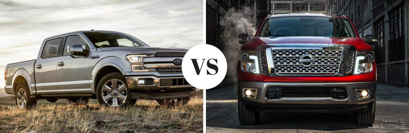 2018 Ford F-150 vs 2017 Nissan Titan