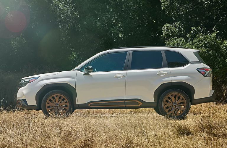side view image of a Subaru SUV