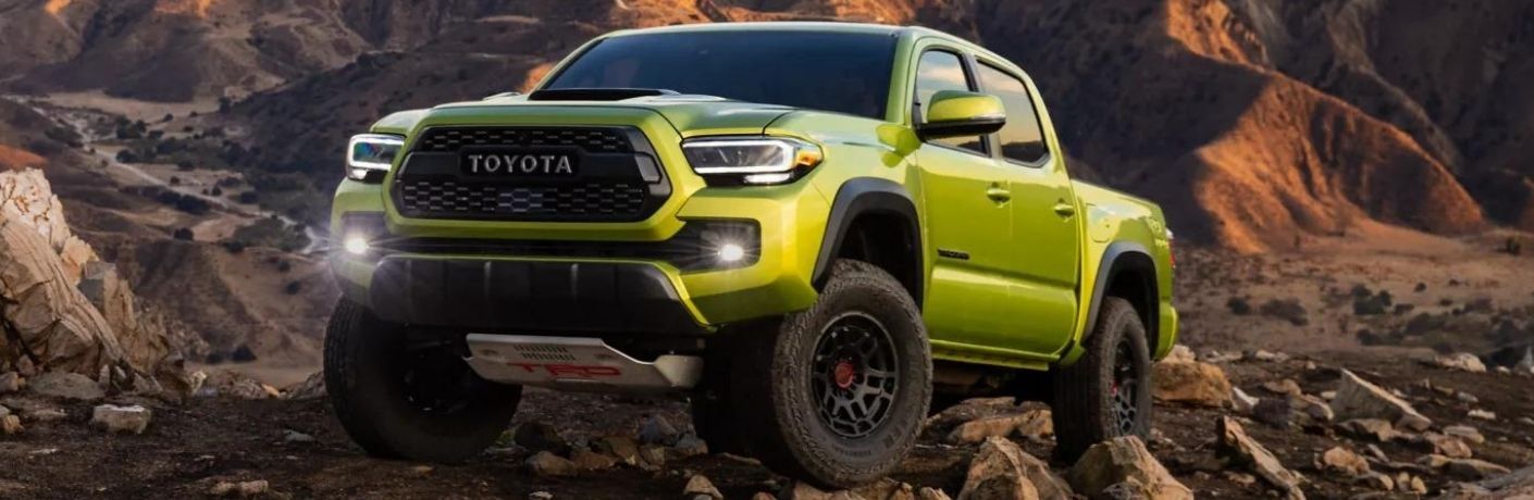 front quarter view of the 2022 Toyota Tacoma