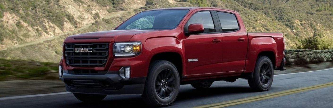 2022 GMC Elevation front and side view