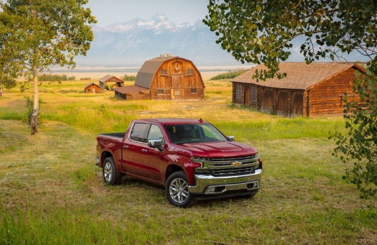 Front Quarter View of the 2021 Chevrolet Silverado