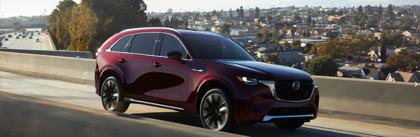 Side View of the 2024 Mazda CX-90