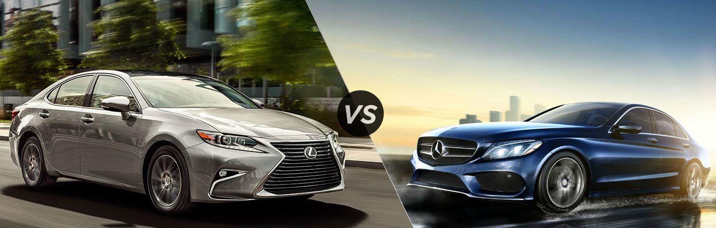 2017 Mercedes-Benz vs 2017 Lexus ES