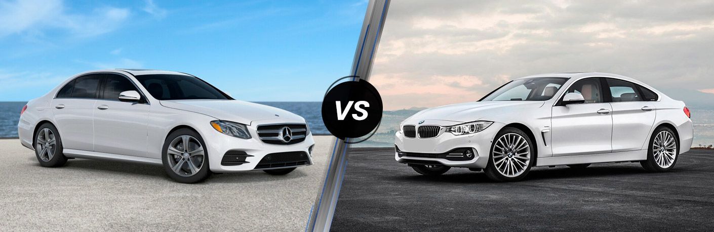 2017 Mercedes-Benz E-Class vs 2017 BMW 4 Series