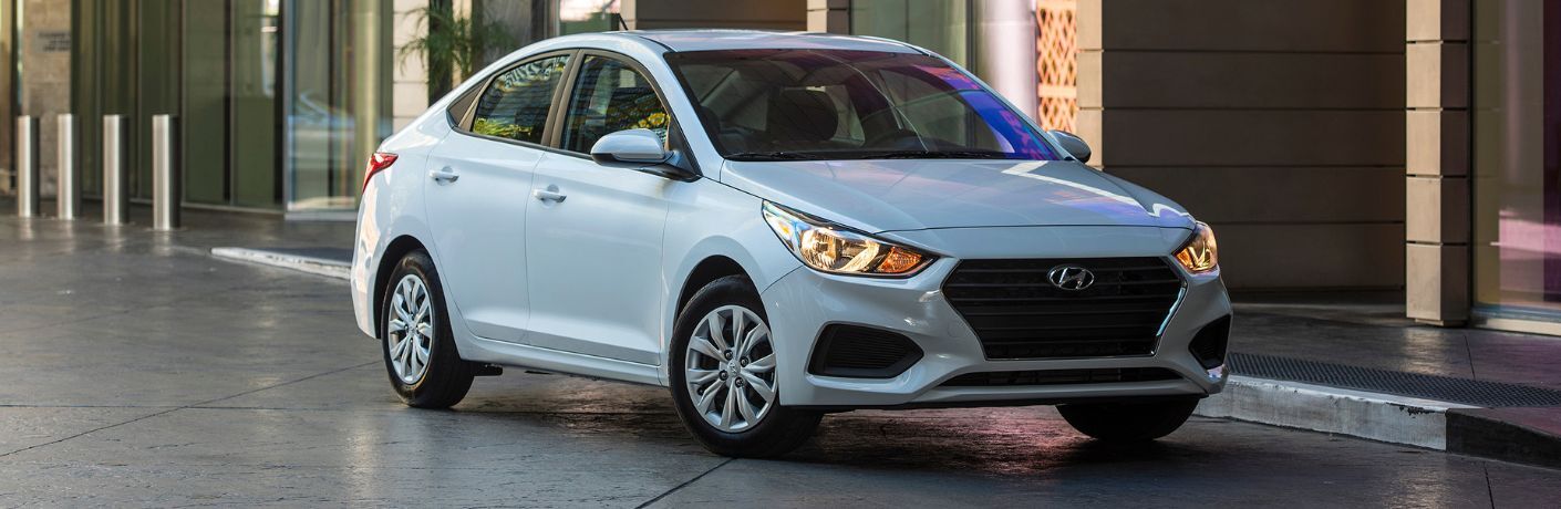 2018 Hyundai Accent front quarter view