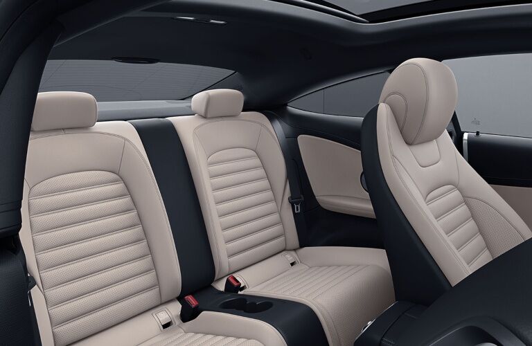 2022 Mercedes-Benz C-Class Coupe back seats