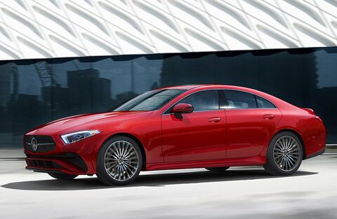 2019 MB CLA Coupe exterior back fascia and passenger side