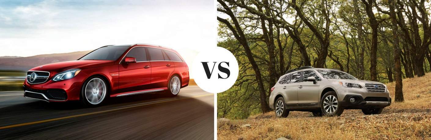 2017 Mercedes-Benz E-Class Wagon vs 2017 Subaru Outback