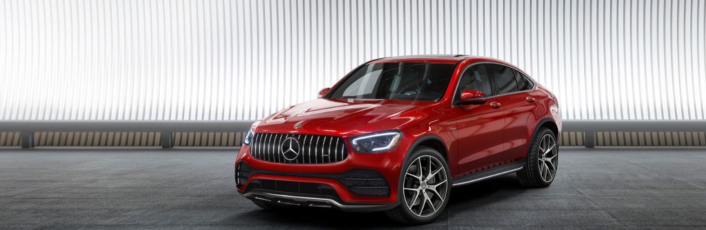 2023 Mercedes-Benz AMG® GLC 43 Coupe on display