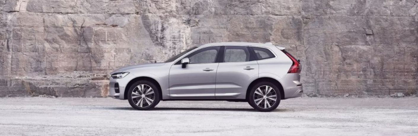 side view of a Volvo