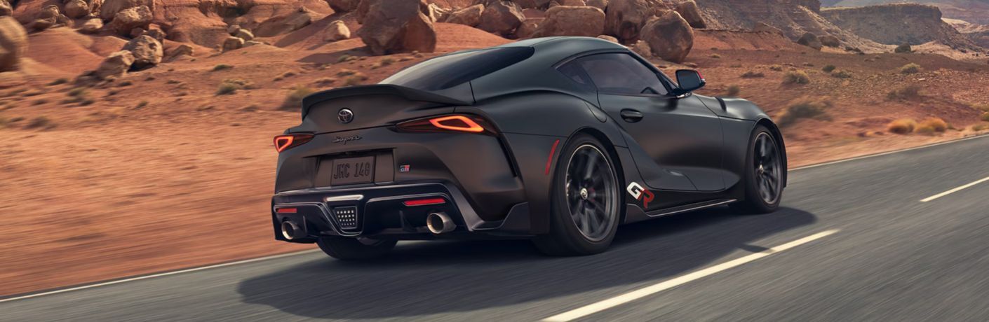2026 Toyota Supra rear view