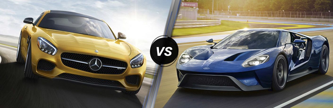 2016 Mercedes-AMG GT S vs 2016 Ford GT