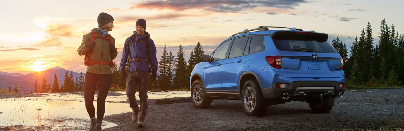 Exterior of the2025 Honda Passport