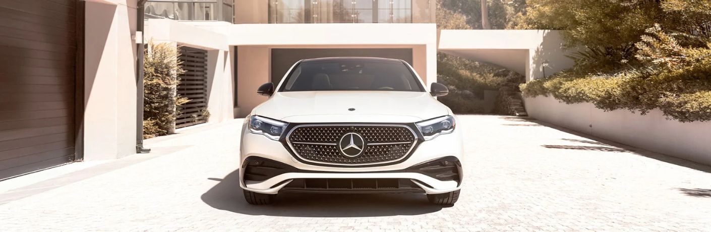 front view image of the 2025 Mercedes-Benz E 350 4MATIC Sedan