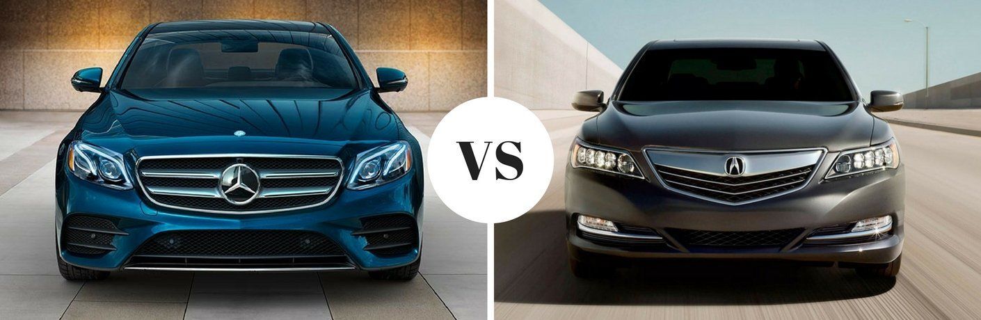 2017 Mercedes-Benz E-Class vs 2017 Acura RLX