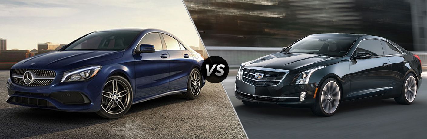 2018 Mercedes-Benz CLA Coupe vs 2018 Cadillac ATS Coupe