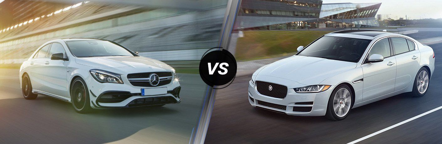 2017 Mercedes-Benz CLA vs 2017 Jaguar XE