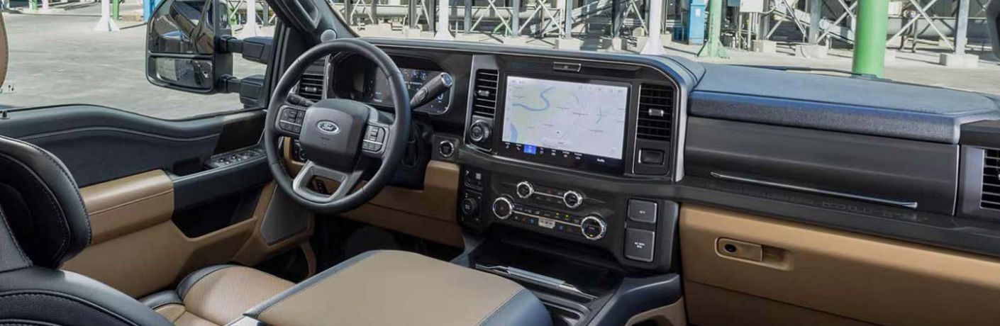 2026 Ford F-350 Lariat front seats view