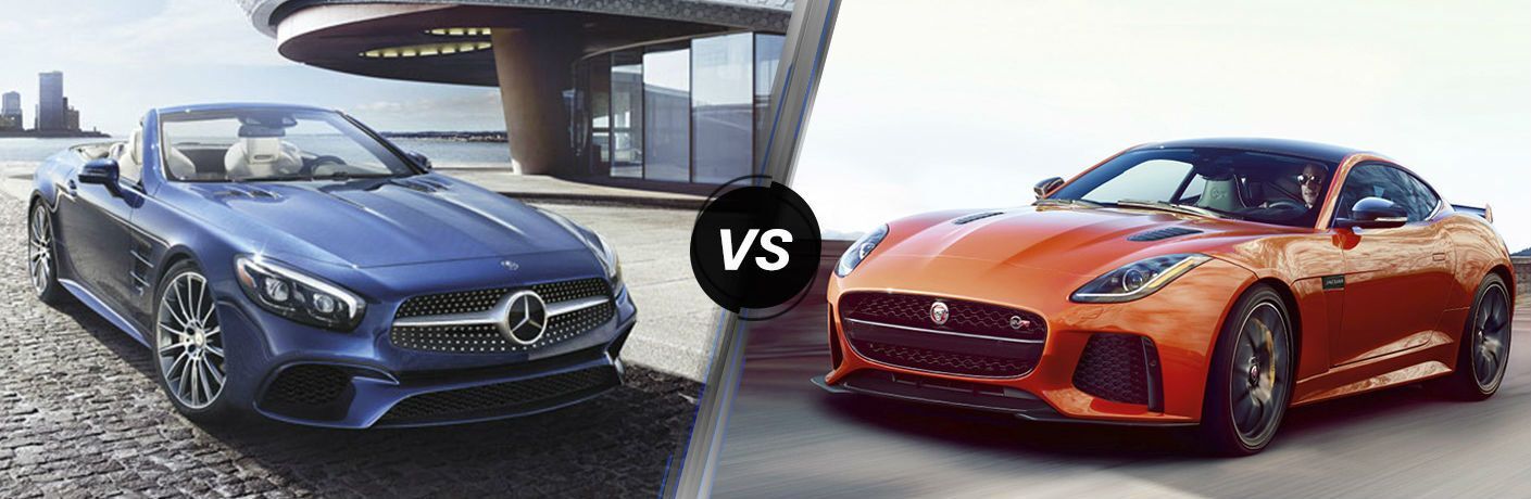 2017 Mercedes-Benz SL-Class vs 2017 Jaguar F-Type