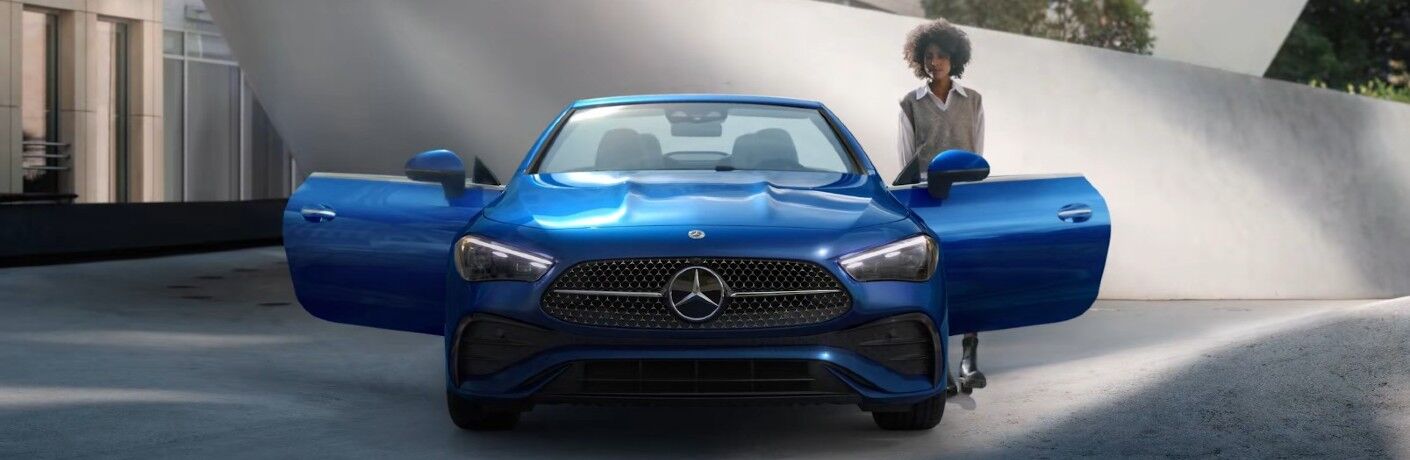 2026 Mercedes-Benz CLE Cabriolet front view