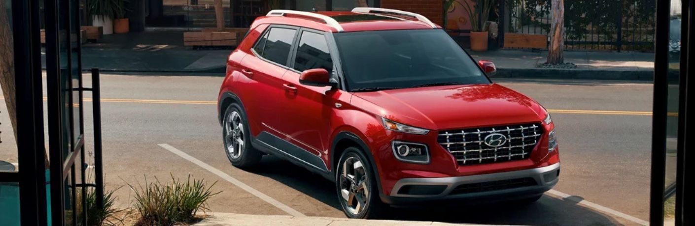2026 Hyundai Venue in a parking spot