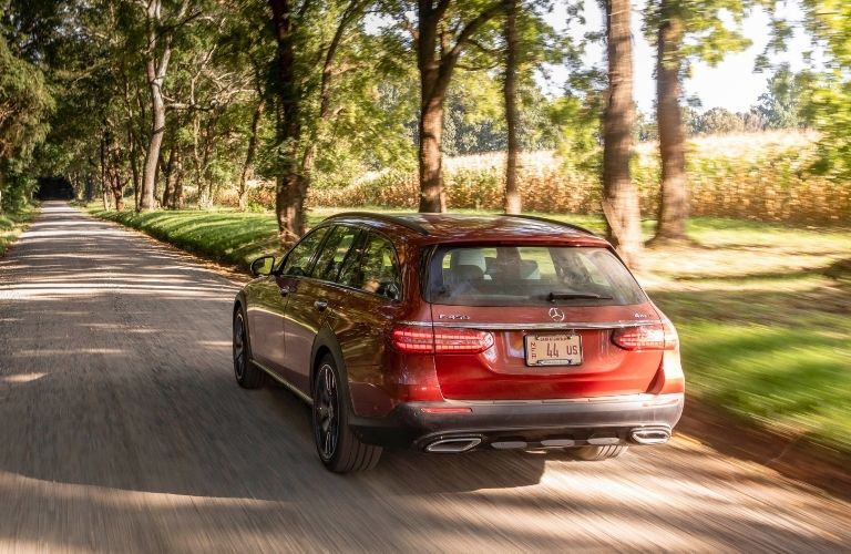 2022 Mercedes-Benz E-Class Wagon Rear Left-quarter View _o