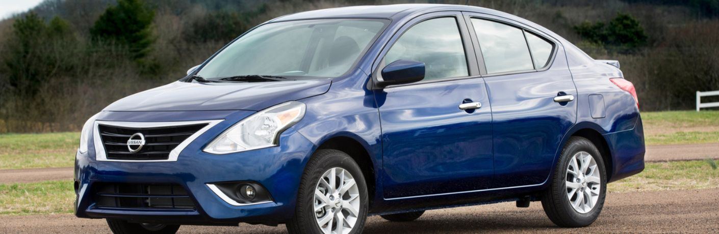 Side view of the 2019 Nissan Versa