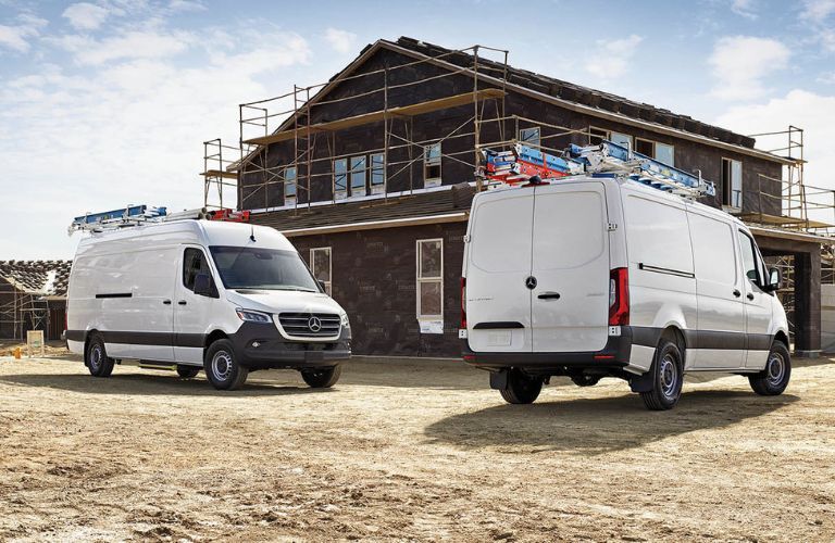2026 Mercedes-Benz Sprinter models side by side