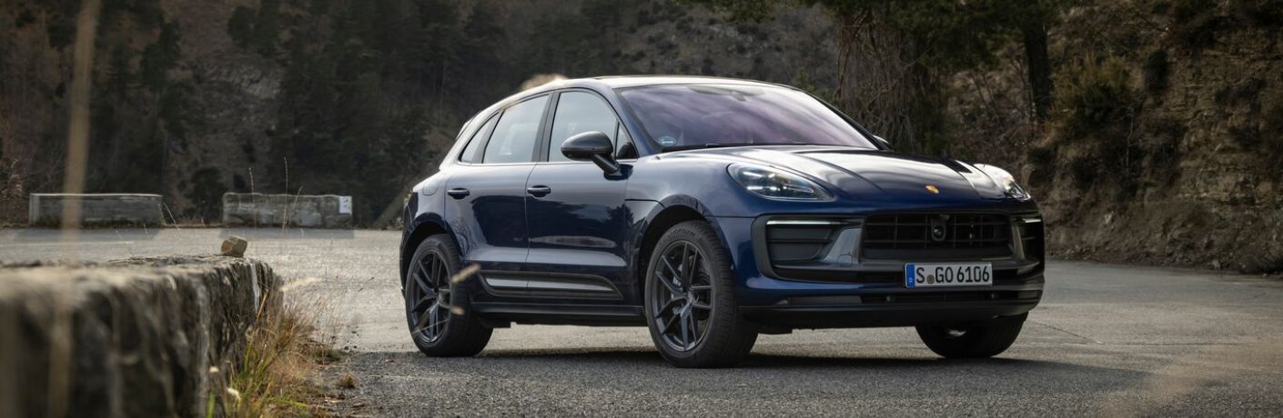 One blue color 2024 Porsche Macan