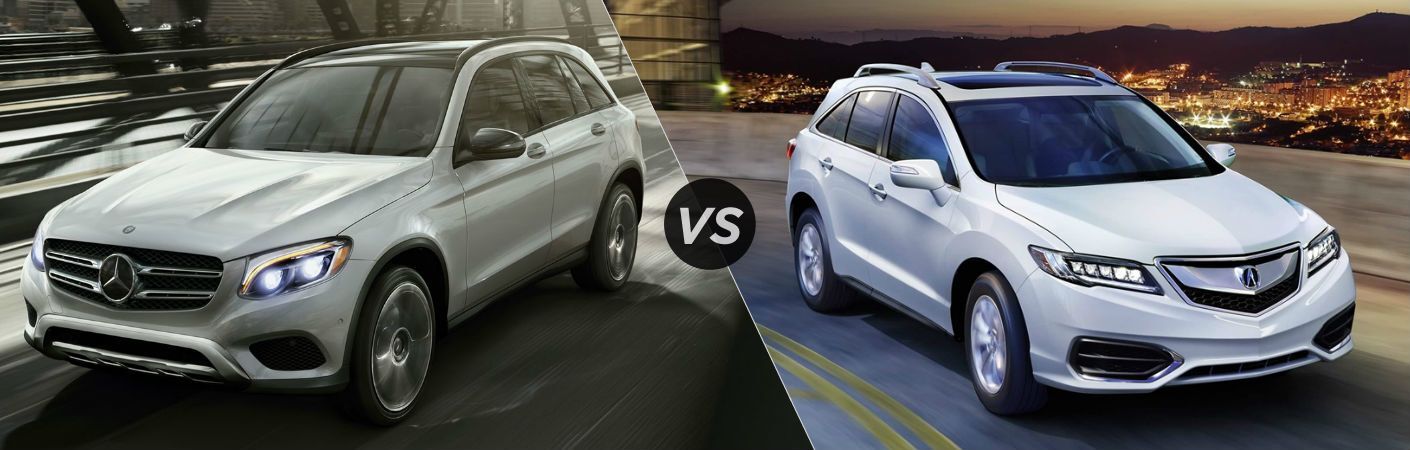 2017 Mercedes-Benz GLC vs Acura RDX
